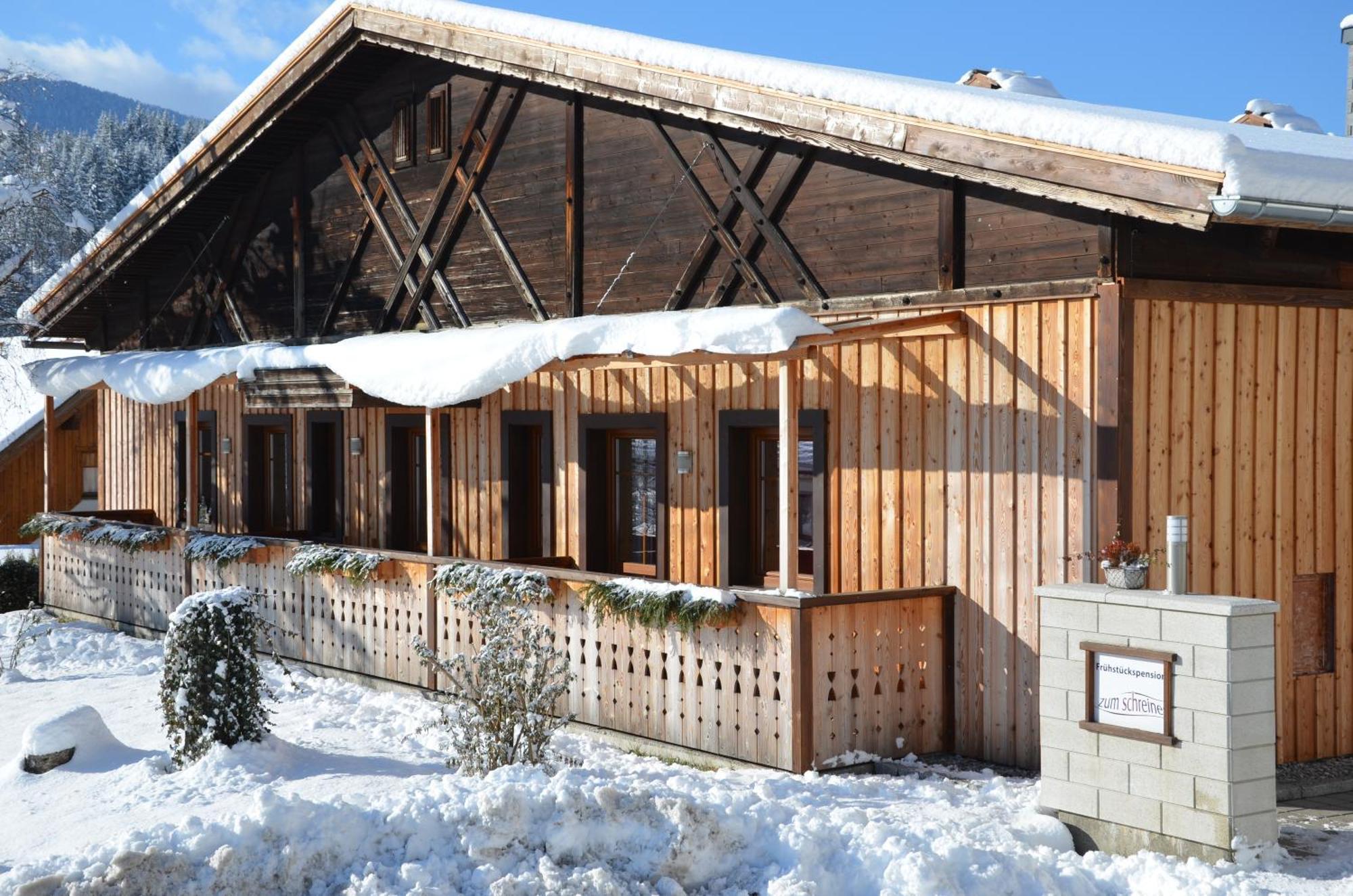 Pension Zum Schreiner Hermagor-Pressegger See Exteriér fotografie